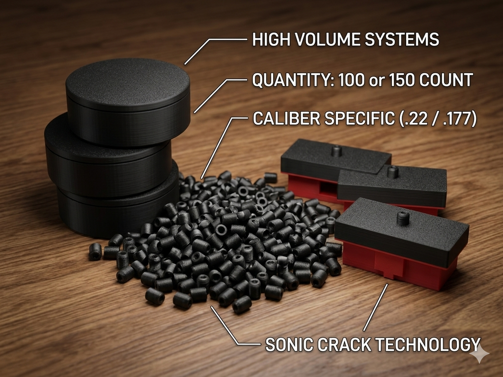 Precision Polymer Pellets – Consistent Shape, Smooth Flight, High-Performance Pack
