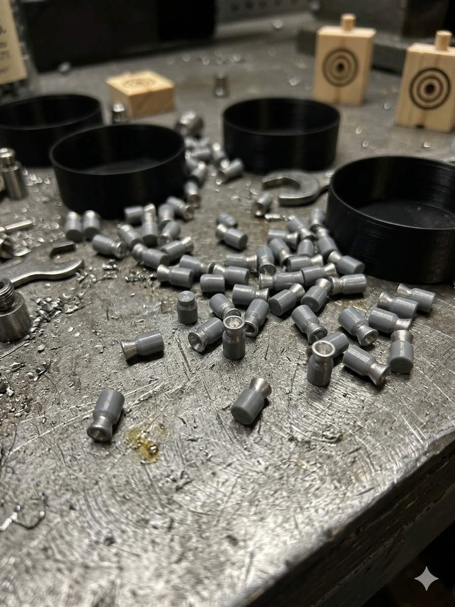 Exploding on impact pellets