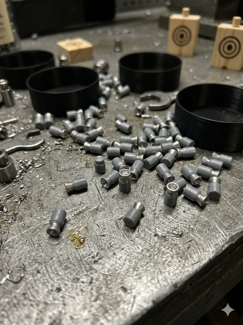 Explode on impact pellets